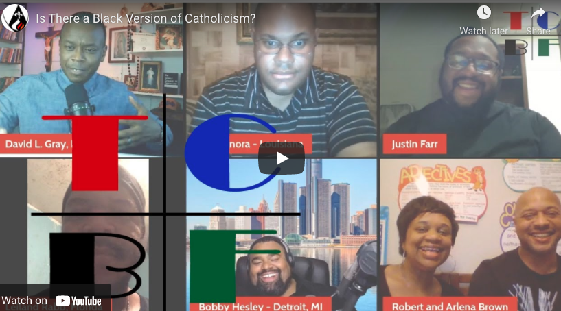 Tonight Black Catholics and I Come Together to Talk On Black Saints and Representation.  Also “Black Version of Catholicism?”
