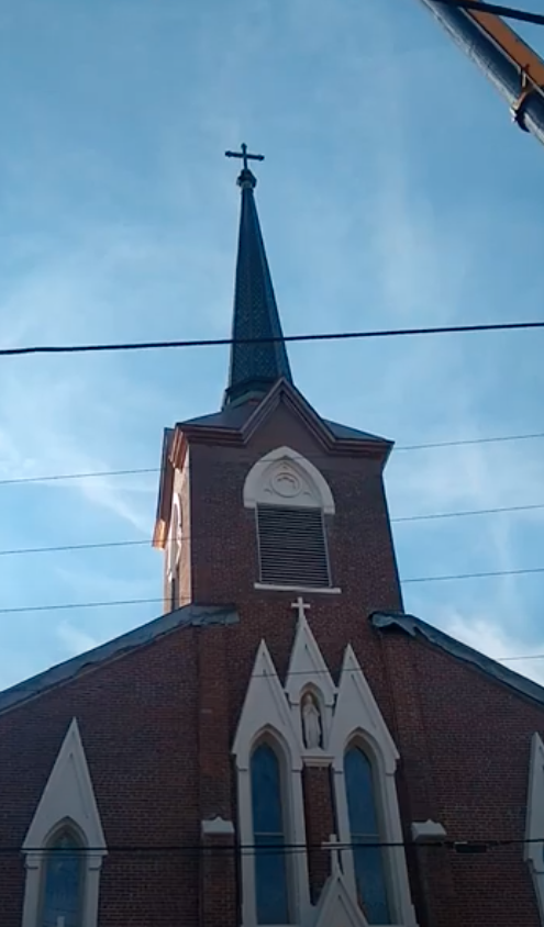 How It Started. How It’s Going: Church In My Diocese Puts Steeple And ...