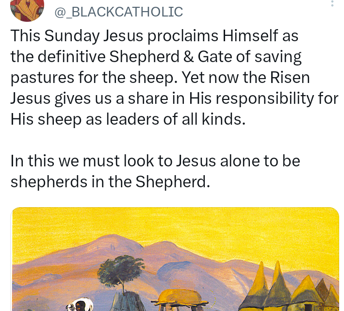 “Sunday in a TweetShell” for the Gospel for the 4th Sunday of Easter (Year A) [April 30, 2023] – Jn 10:1-10