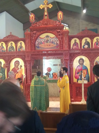 Visited Three Hierarchs Byzantine Melkite Catholic Mission Here in San Antonio