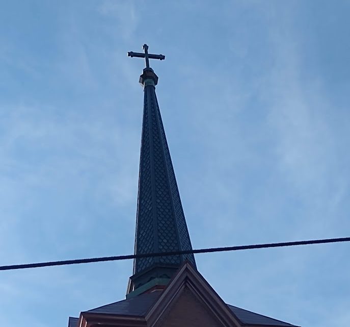 How It Started. How It’s Going: Church in My Diocese Puts Steeple and Cross Back Up After 2020 Nashville Tornado